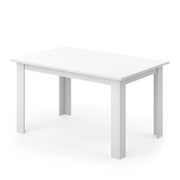 Vicco Tavolo da pranzo Bianco 90 x 140 cm