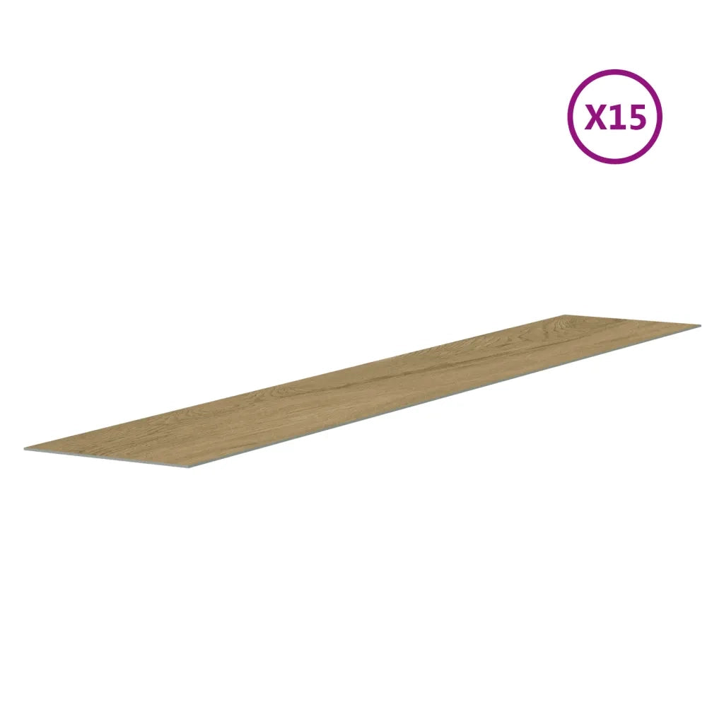 Pannelli da Parete Effetto Legno Marrone PVC 2,06 m² 351814