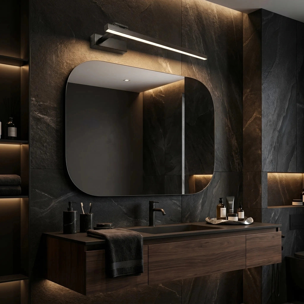 Applique Da Bagno Led Swe035-1w 60cm Black