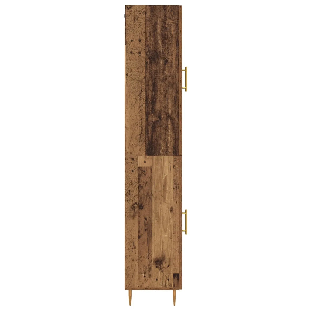 Credenza 2 pcs Legno vecchio Legno multistrato 3415691