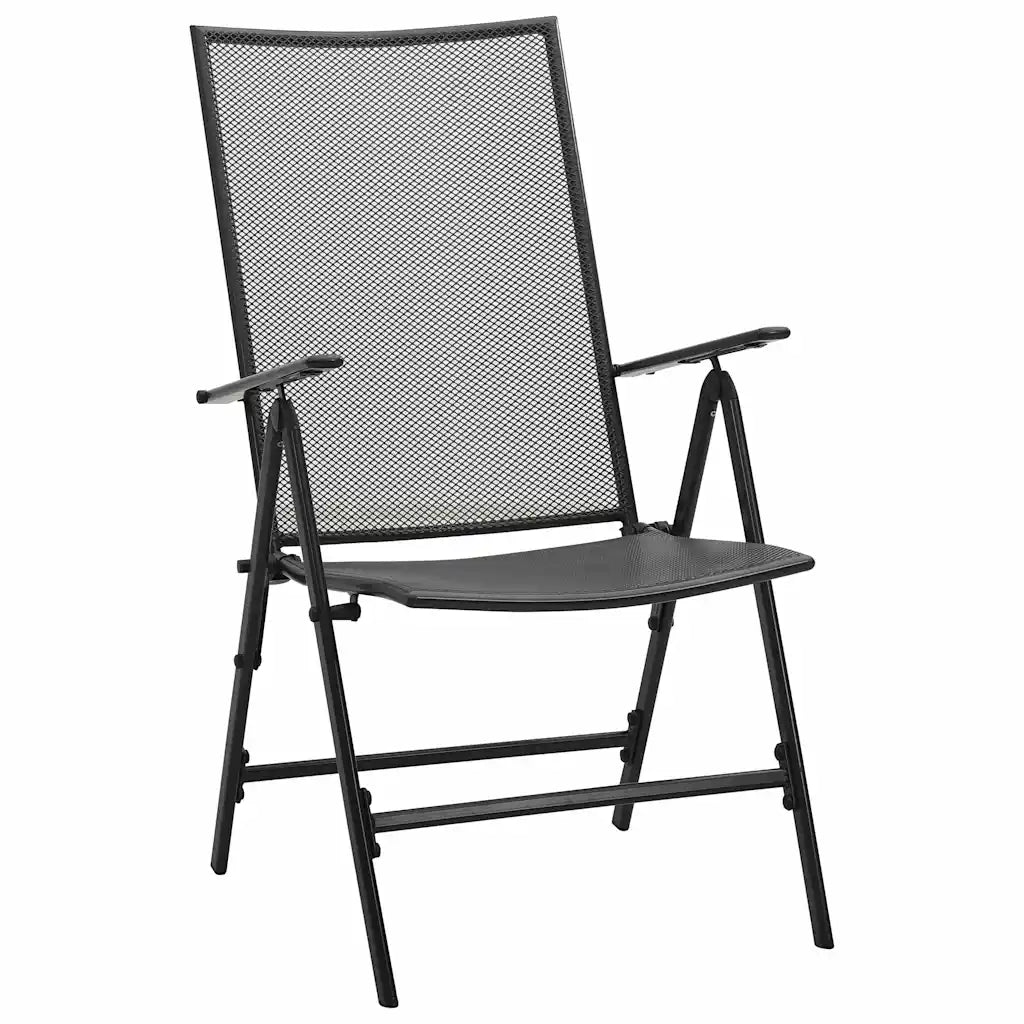 Set da Pranzo per Giardino 7 pcs Antracite 3378814
