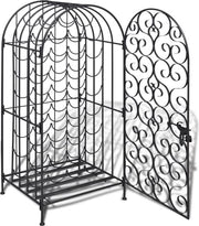 Wine rack per 35 bottiglie in metallo - Stilistico e Sostenibile