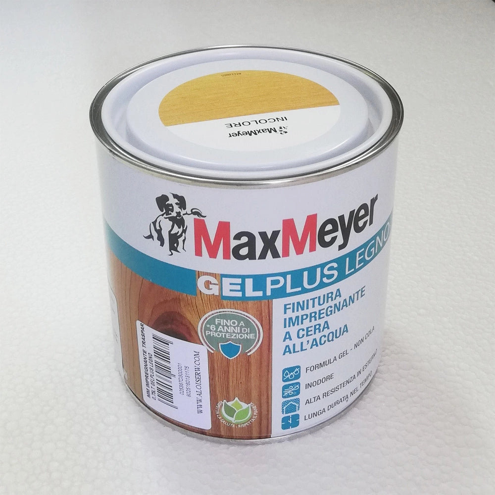 Max meyer active gel plus legno 750ml impregnante a cera base acqua formula gel