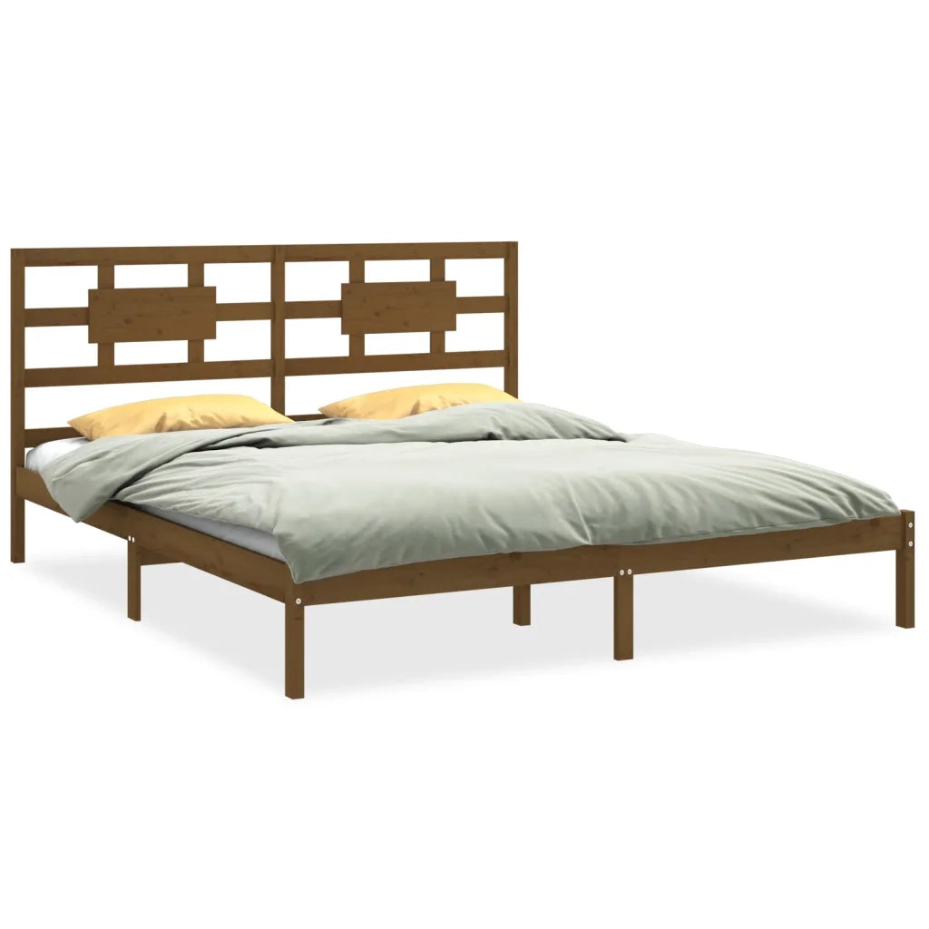 Giroletto senza Materasso Ambra 200x200 Legno Massello
