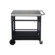 Carrello per barbecue, nero