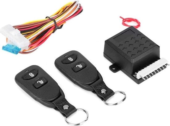 Sistema di Alarme Centrale per Auto - Kit di Antifurto a Comando Remoto - Universale .