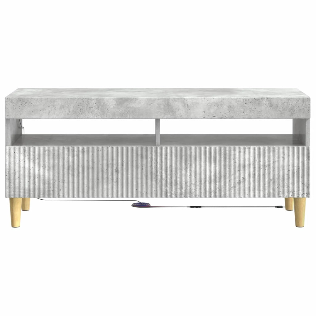 Mobile TV LED Grigio Cemento Legno ingegnerizzato 896768