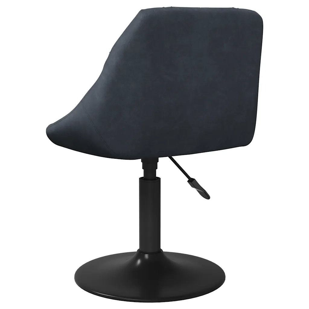 Sgabello da Bar Grigio Scuro in Velluto 335317