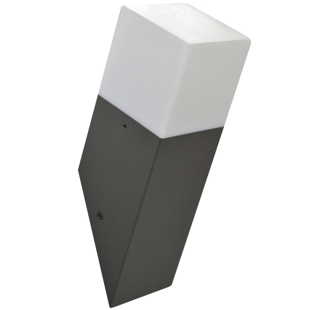 Applique esterna inclinata grafite E27 New York Polux