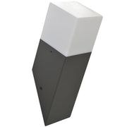 Applique esterna inclinata grafite E27 New York Polux