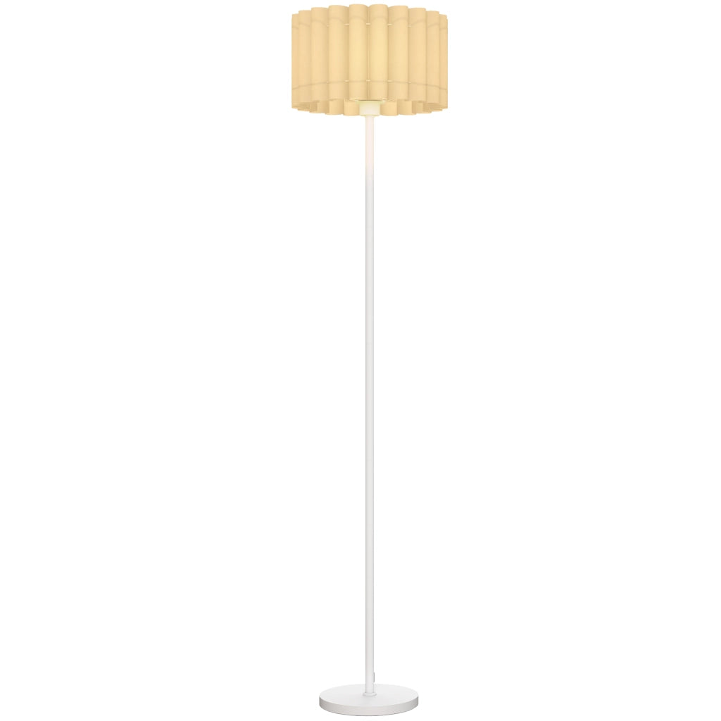 Lampada da terra stile retr¨° ¨C zephmum ¨C bianco