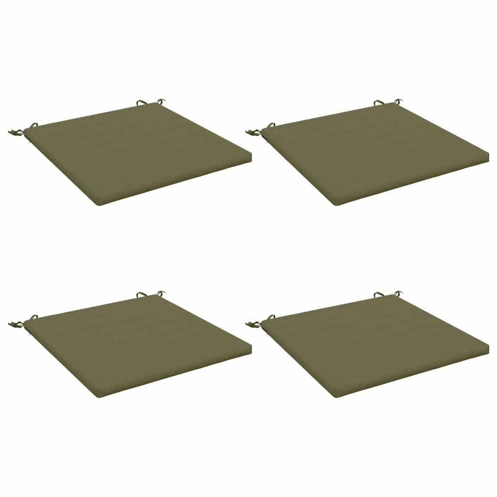 Cuscini per Sedia in 4 Pezzi SOEST 4 pz 100% Poliestere 944934