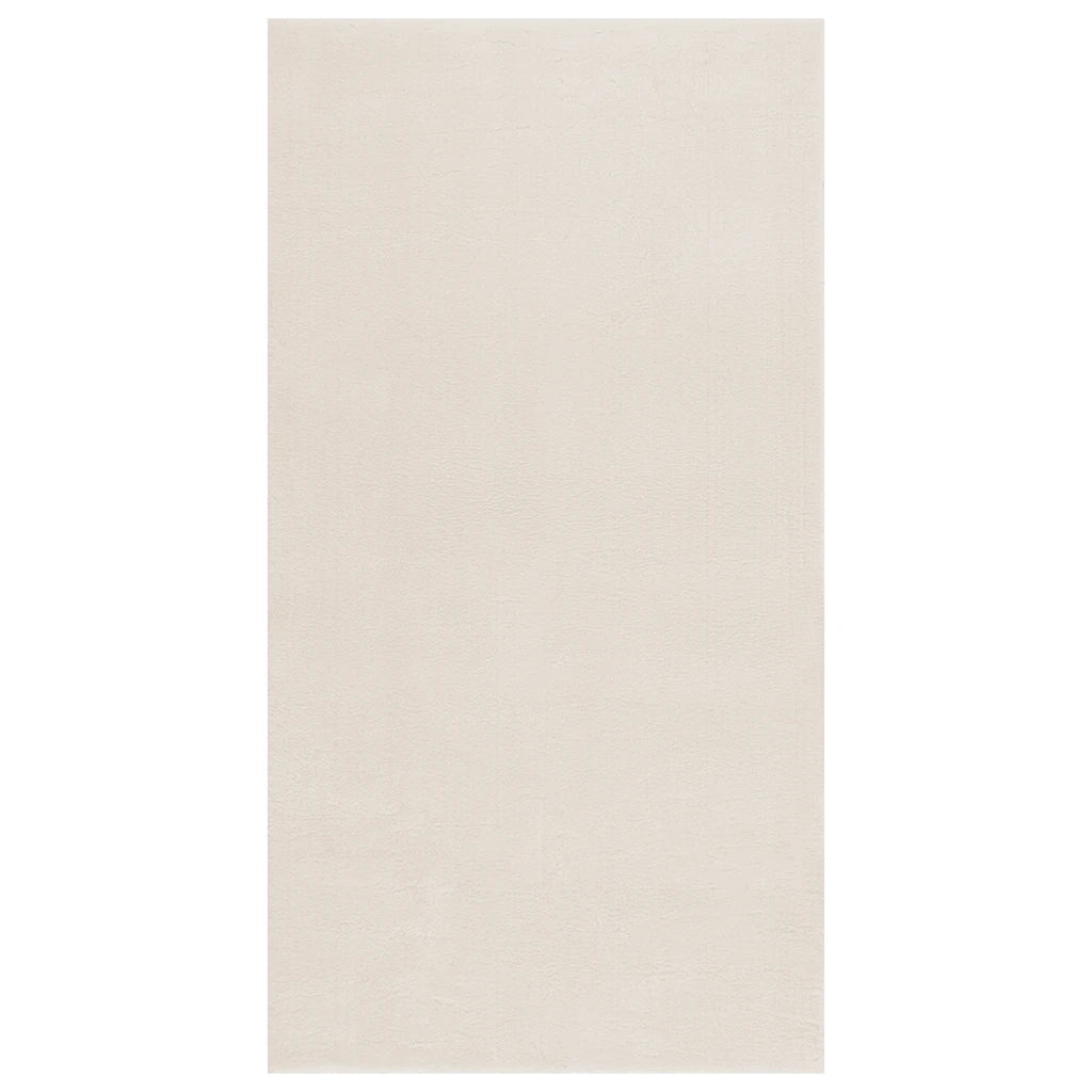 Tappeto Shaggy Crema/Bianco 120x183 cm in Poliestere 353830