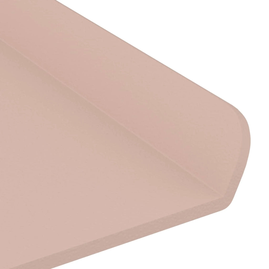 Mensola sospesa 4 pcs Rosa 60 x 8,5 x 2,5 cm Acciaio 8003963