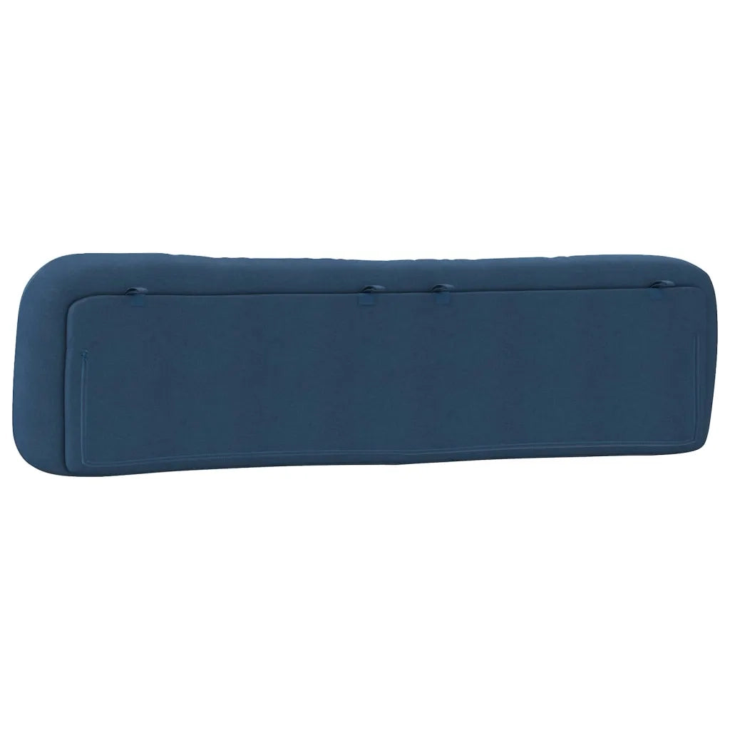 Cuscino Testiera Hvar Blu 200 cm in Tessuto 374622