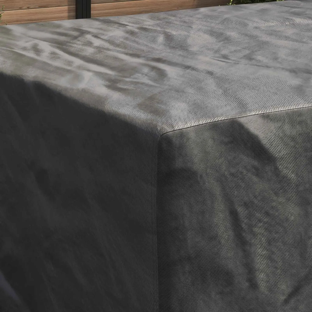 Copertura per mobili Tinta unita Nero 305 x 190 x 85 cm 600D