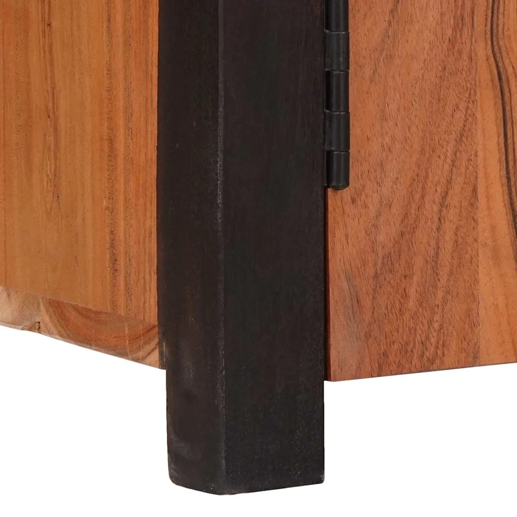 Credenza con cassetto 2 pcs Marrone 110 x 30 x 75 cm 3321526