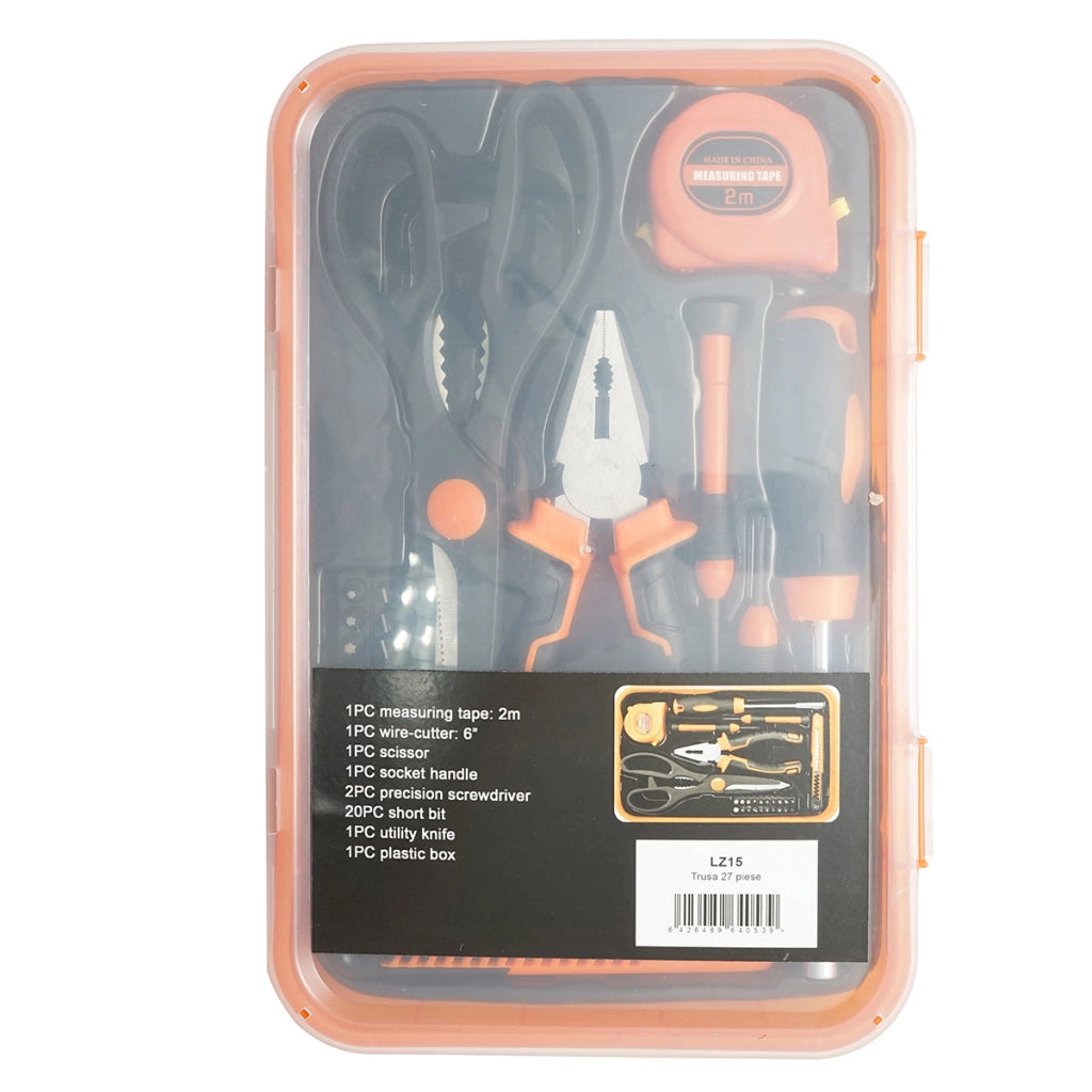 Set di strumenti e utensili combinati 27 pezzi