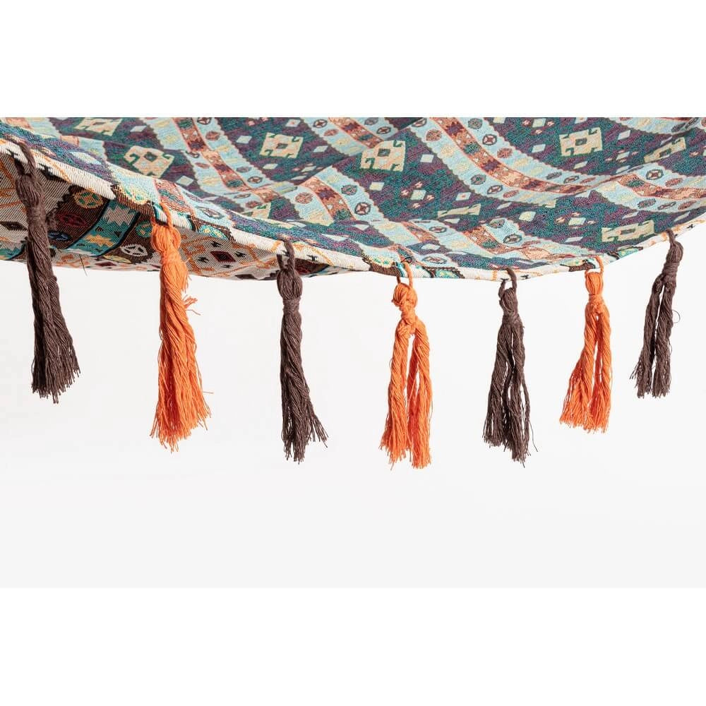 Amaca in Tessuto Poli-Cotone con Nappe Stile Etnico - COSTA