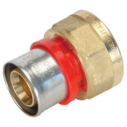RACCORDO PRESS DIRITTO FEMMINA COMPACT  PER MULTISTRATO- 20 x 2,0 - 1/2- TIEMM- pezzi 1