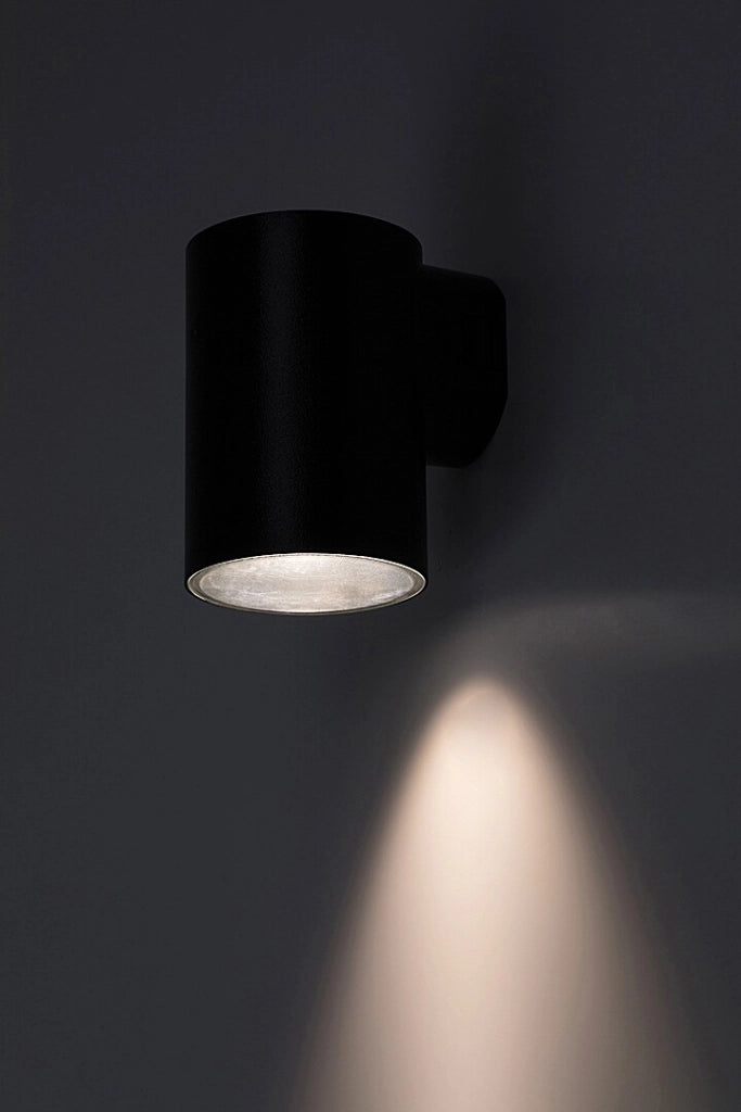 Applique esterna nera tonda Ø7,5 LED 9W CCT IP65 Rabalux