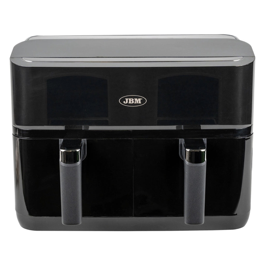 Friggitrice ad Aria Doppio Cestello 9L 1800W 8 Programmi Display LED 200°C