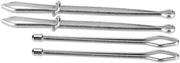 Accessori per cucito - 2 pezzi - Pincette - Cassetta per cucito - Accessori per cucito - Acciaio inossidabile - Per cinghie elastiche