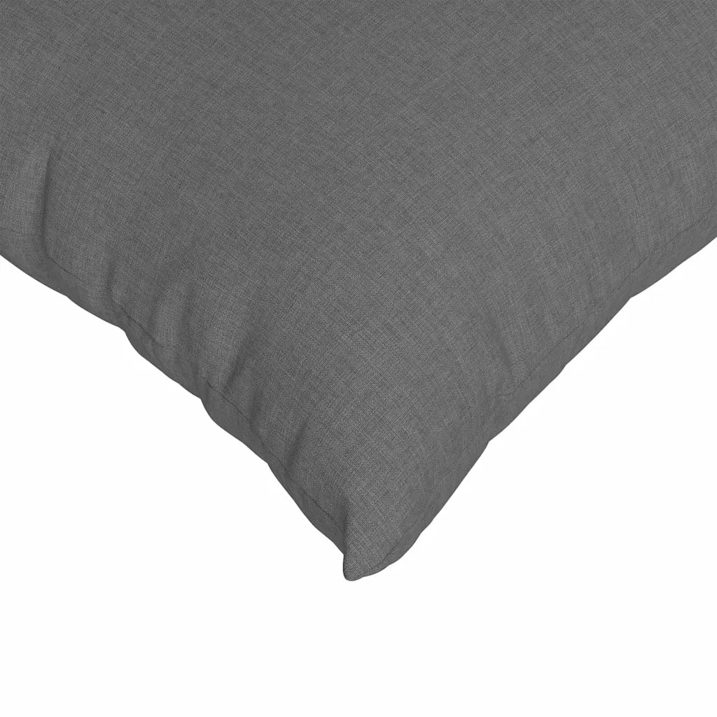 Cuscini da Divano 2 pcs Grigio scuro 50 x 50 cm Tessuto 42013955