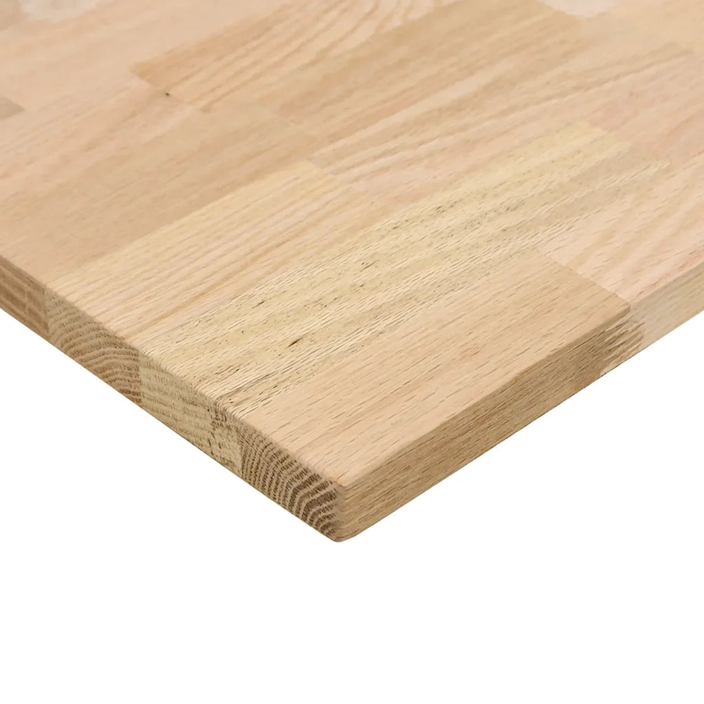 Piano Tavolo | Superficie Tavolo | Piano Scrivania 100x50x2,5 cm Rovere Massello Non Trattato