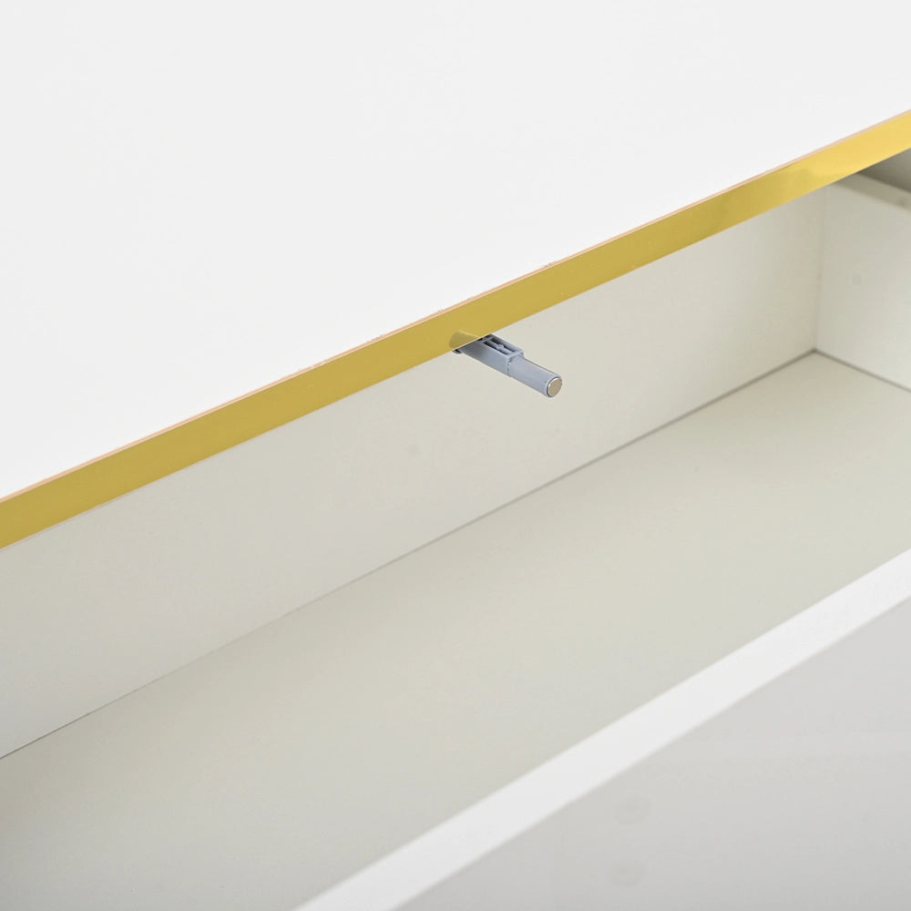 Mobile TV - Xylo - 200x40x40 cm 3 cassetti oro