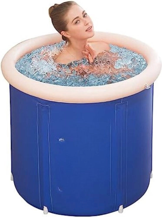 Bagno di ghiaccio gonfiabile - 75cm - colore blu scuro