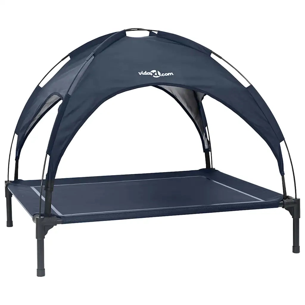 Letto per Cani Blu navy 104 x 86 x 84,5 cm Acciaio CFW3526066