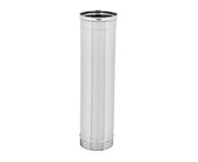 CANNA FUMARIA MONOPARETE IN ACCIAIO INOX AISI 304 MM 500 ø300 SP 0,5 MM   EUROPROFIL SRL