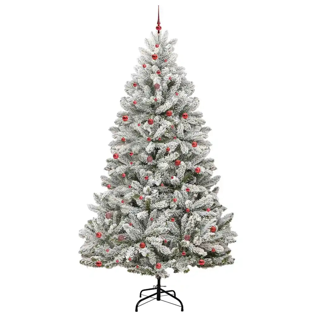 Albero di Natale artificiale con 300 LED Verde e Bianco 300 cm 3395784