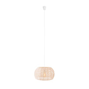 Lampada a sospensione Praslin Maxlight Ø39 crema E27