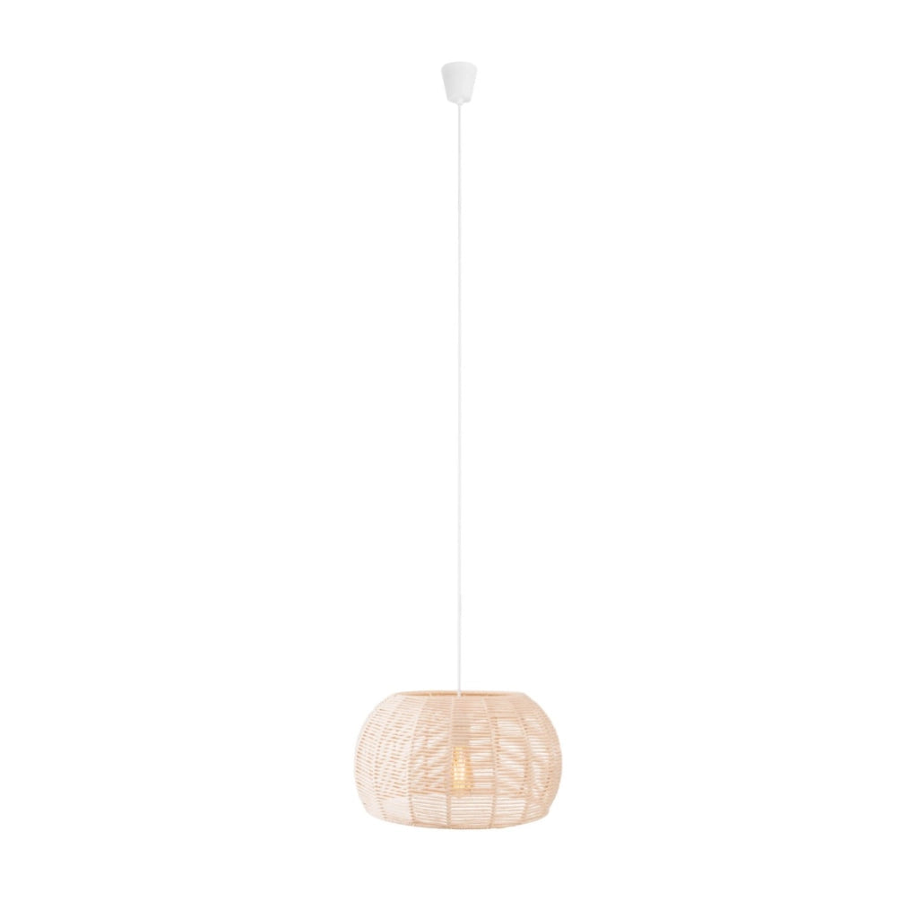 Lampada a sospensione Praslin Maxlight Ø39 crema E27