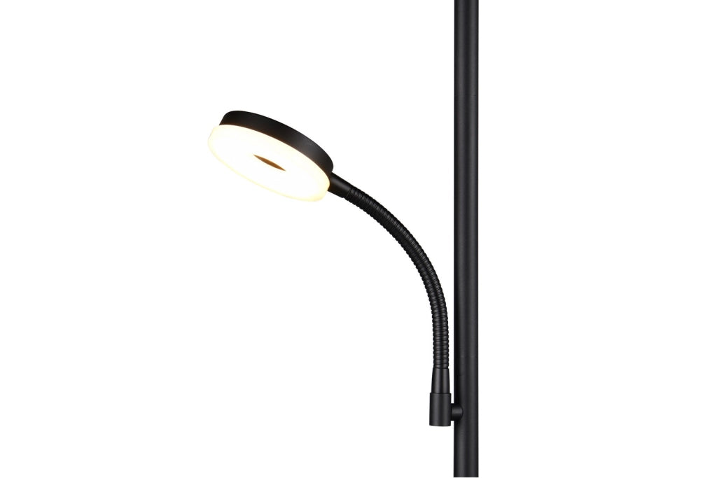 Lampada da terra LED nera dimmerabile 178 cm SPECTER RL