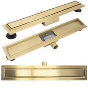 Scarico Lineare Neox Brush Gold 60