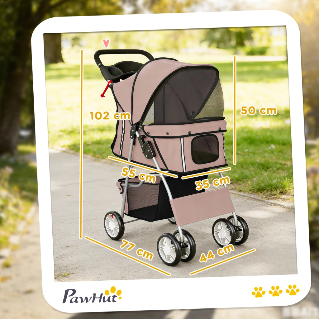 Cuscino Lavabile per Passeggino Cani ¨C Minimal ¨C Grigio