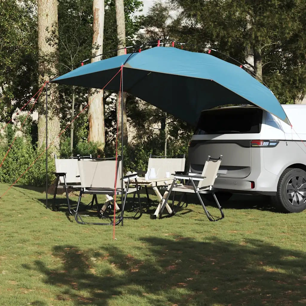 Tenda da Campeggio per Auto-Tenda per Escursionismo Blu Impermeabile 566213