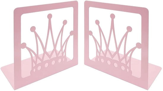 Supporto per Libri in Metallo con Disegno Unico - Antiscivolo - Organizzatore - Dimensioni 15 x 15 x 8 cm - Supporto per Libri