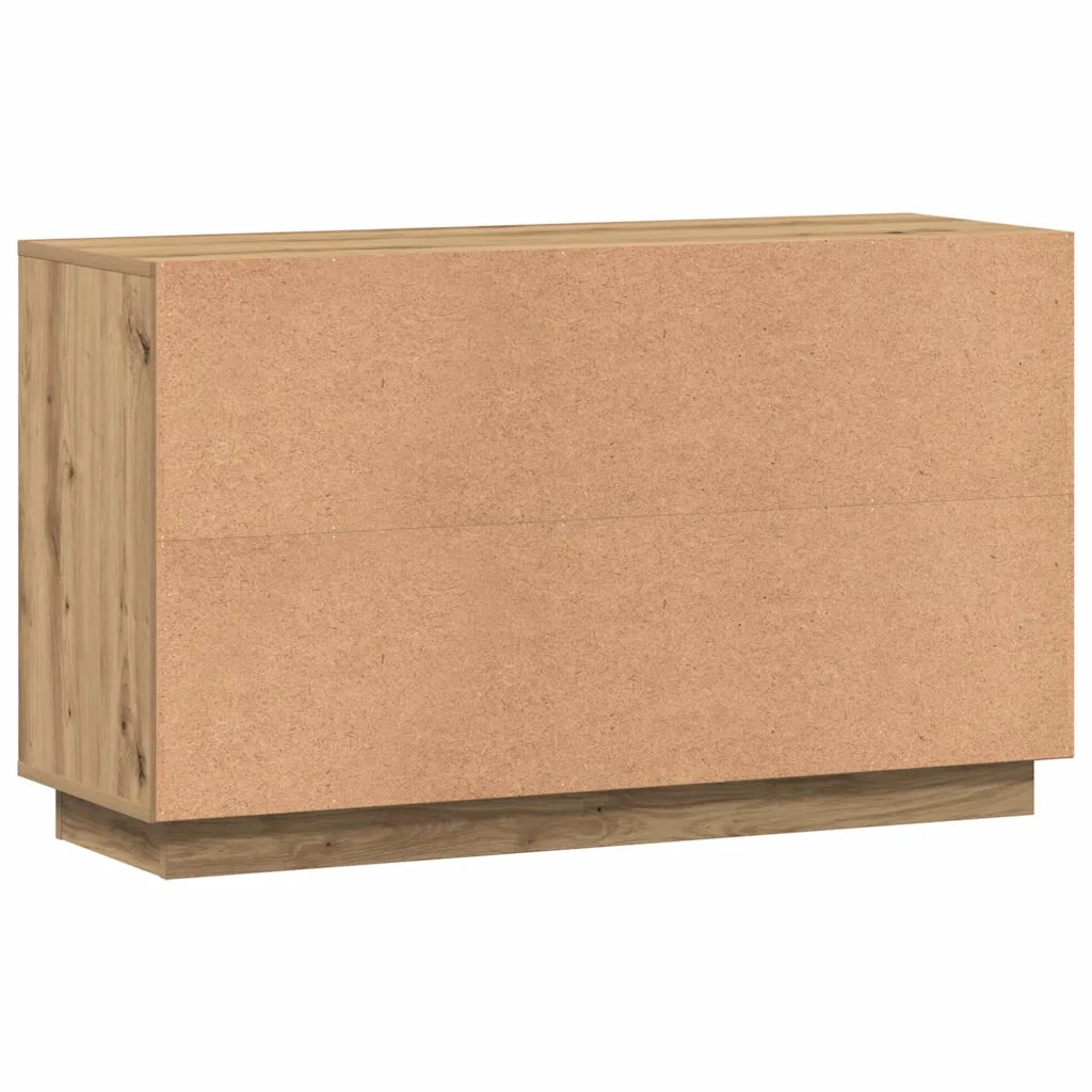 Credenza | Madia | Buffet da pranzo | Armadio da pranzo Artisan Rovere 102x35x55 cm Legno ingegnerizzato