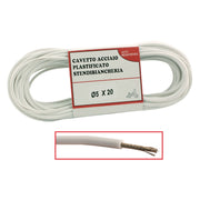 CAVETTO STENDIBIANCHERIA 'BIANCO L' Ã¸ 5 x mt 20