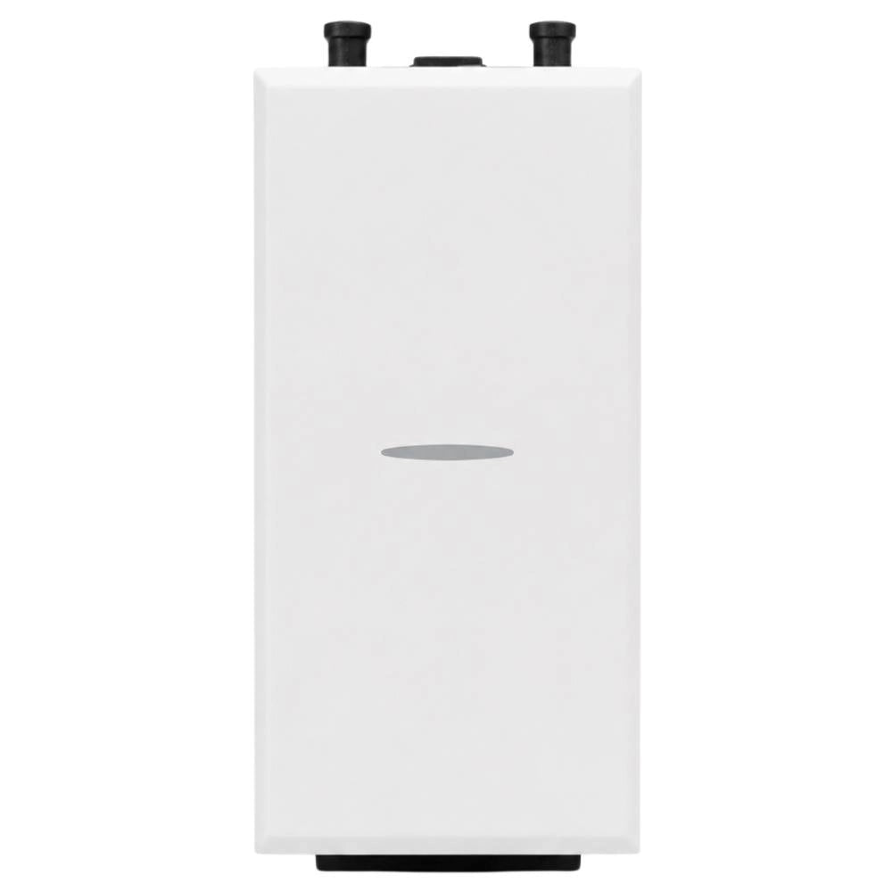 Interruttore assiale illuminato 1p 10ax 250v serie s44