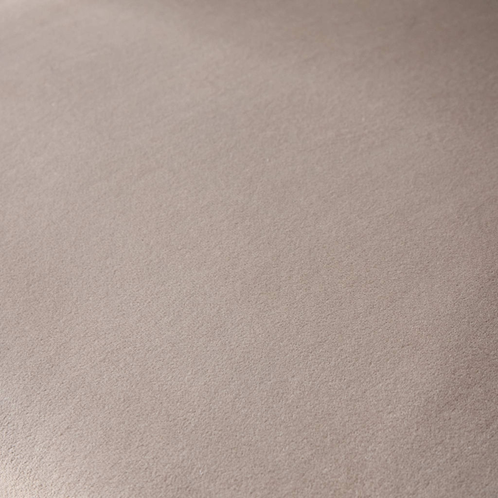 Poltrona tripode in velluto, beige