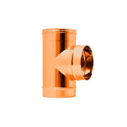 Raccordo da 180mm a t braga a 90° in rame mf codino m