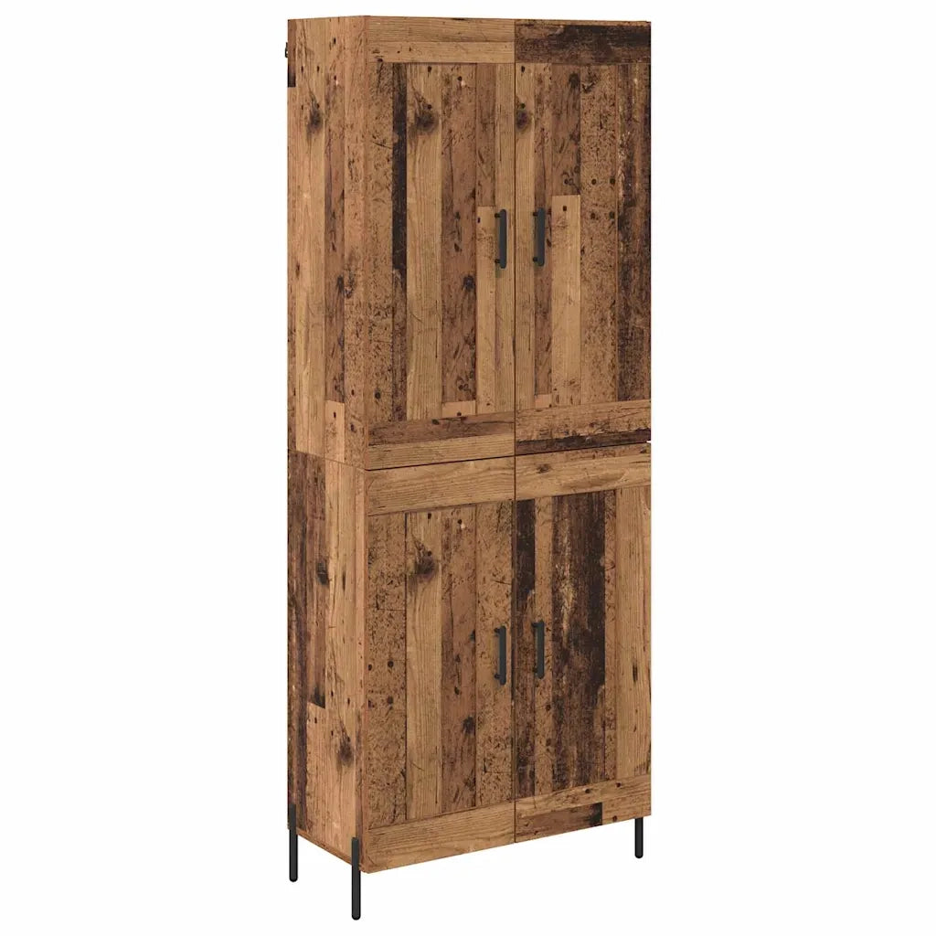 Credenza 2 pcs Legno vecchio Legno multistrato 3415606