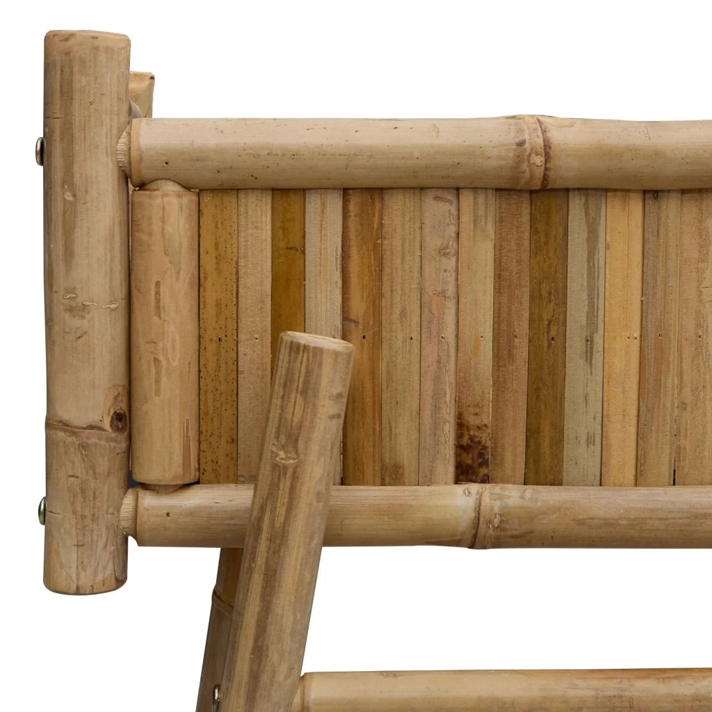 Fioriere | Cassetta per fiori | Vaso da Giardino con Supporto Naturale 100 x 38 x 114 cm Bamb¨´