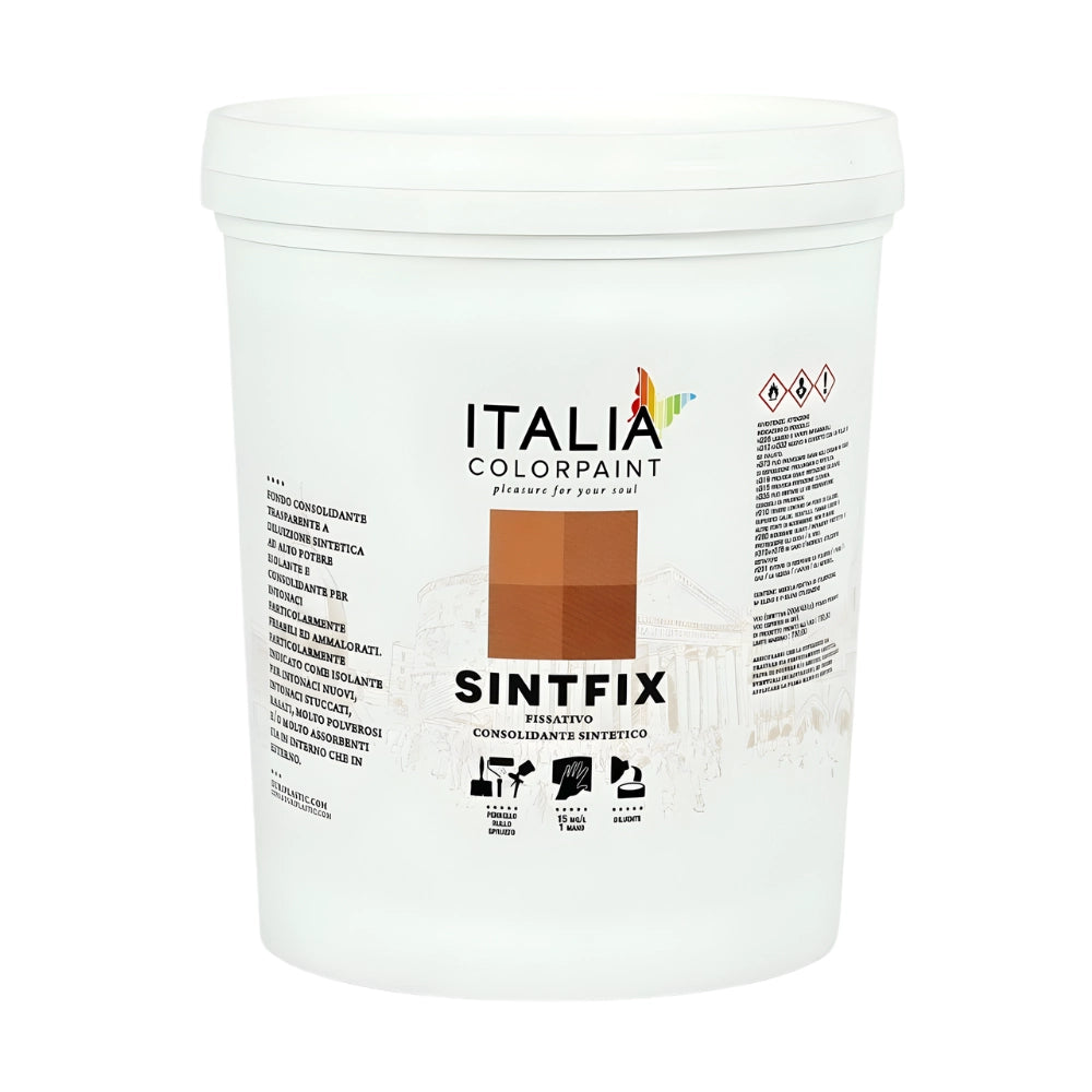 Primer sintfix fissativo consolidante trasparente per pareti *** formato 5 lt, confezione 1