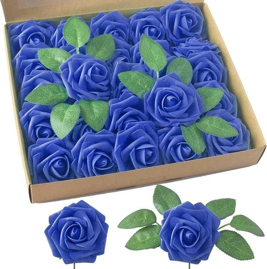 Decorazioni per tavola festiva - 25 pezzi - Blu reale